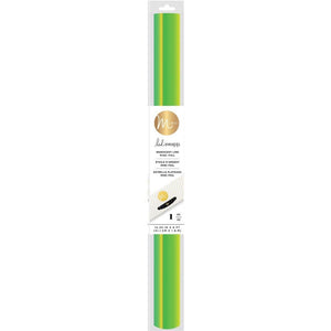 Scrapbooking  Heidi Swapp Minc Reactive Foil 12.25" Iridescent Lime 6' Roll Paper Collections 12x12