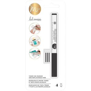 Scrapbooking  Heidi Swapp Minc Toner Ink Pen W/Nibs 4/Pkg Paper Collections 12x12
