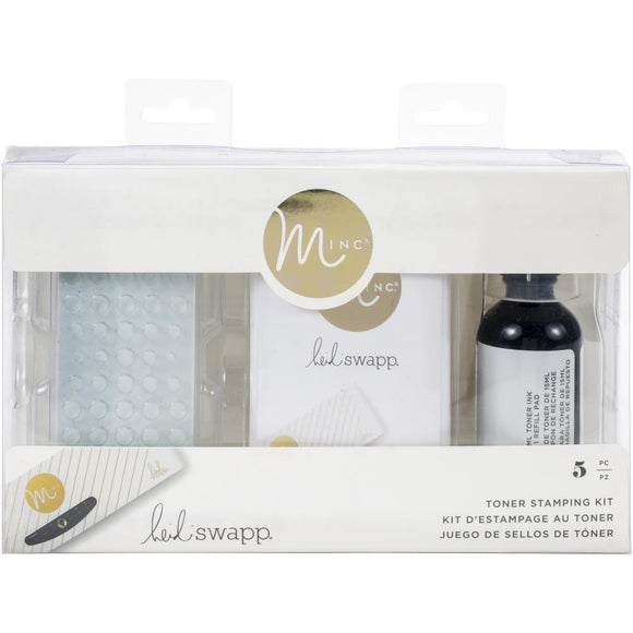 Scrapbooking  Heidi Swapp Minc Toner Stamping Kit 5/Pkg Paper Collections 12x12
