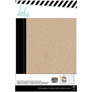 Scrapbooking  Heidi Swapp Photo Journal 8"X5.33" Magnolia Jane Kraft Paper Collections 12x12