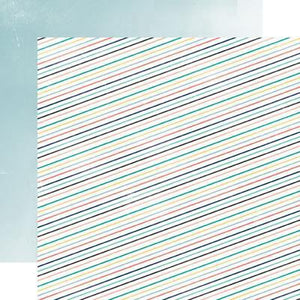 Scrapbooking  Hello Again Stripes Paper Collections 12x12