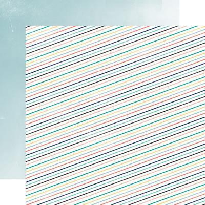 Scrapbooking  Hello Again Stripes Paper Collections 12x12