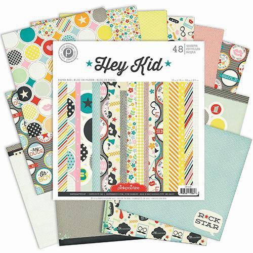 Scrapbooking  Hey Kid 12x12 Paper Pad Paper Collections 12x12