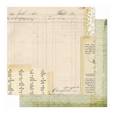 Scrapbooking  Hope Chest Heirlooms Paper Paper Collections 12x12
