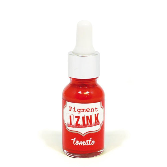 Scrapbooking  IZINK Tomato Pigment Ink 15ml Paper Collections 12x12