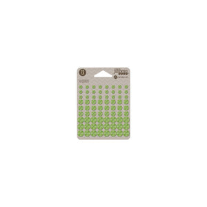 Scrapbooking  Jillibean Soup Green Adhesive Back Sequins 5mm, 8mm And 10mm, 72/Pkg Paper Collections 12x12