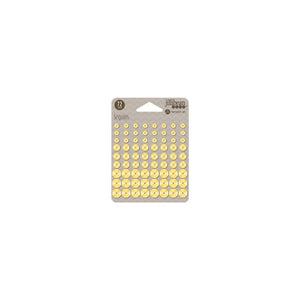 Scrapbooking  Jillibean Soup Yellow Adhesive Back Sequins 5mm, 8mm And 10mm, 72/Pkg Paper Collections 12x12