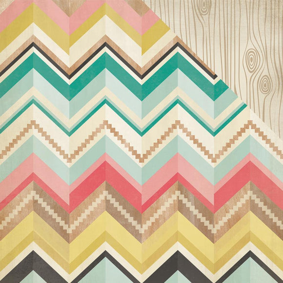 Scrapbooking  Journey Tribal Paper 12x12 Paper Collections 12x12