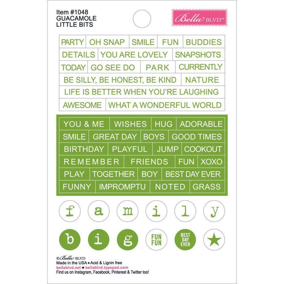 Scrapbooking  Just Add Color Little Bits Stickers 4