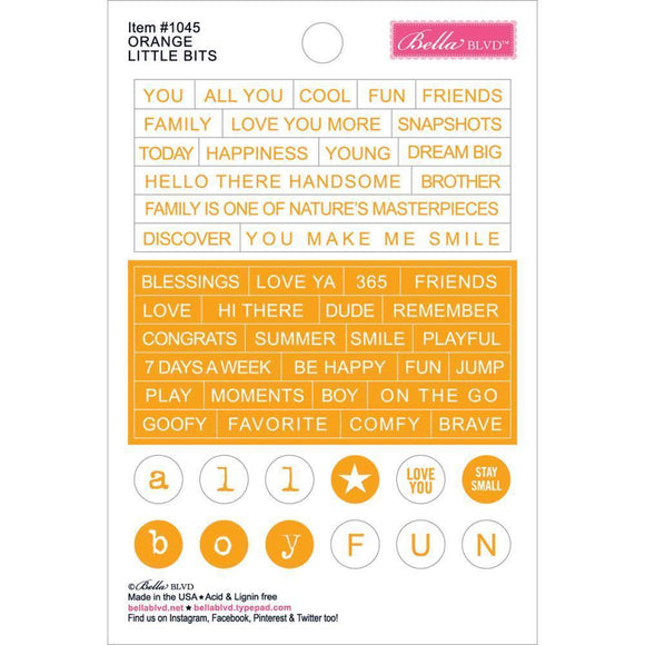 Scrapbooking  Just Add Color Little Bits Stickers 4