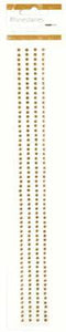 Scrapbooking  Kaisercraft Antique Gold Rhinestone Strip Paper Collections 12x12