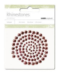 Scrapbooking  Kaisercraft Antique Rose Rhinestones Paper Collections 12x12