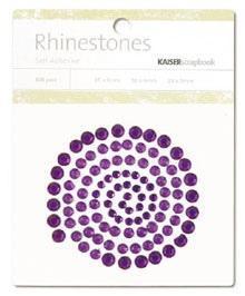 Scrapbooking  Kaisercraft Dark Purple Rhinestones Paper Collections 12x12