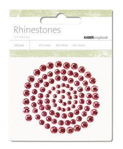 Scrapbooking  Kaisercraft Lippy Red Rhinestones Paper Collections 12x12