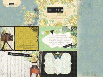 Scrapbooking  Kaisercraft Pickled Pear Quince Paper Collections 12x12