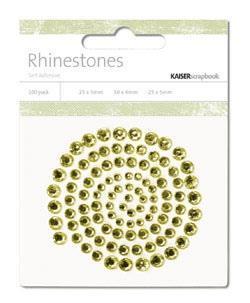 Scrapbooking  Kaisercraft Split Pea Rhinestones Paper Collections 12x12