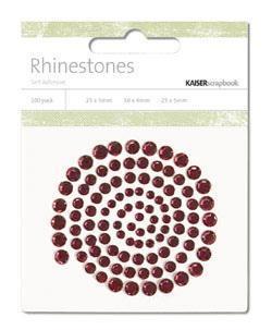 Scrapbooking  Kaisercraft Wine Rhinestones Paper Collections 12x12