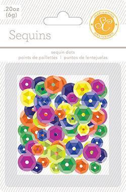 Scrapbooking  Lemon Lush Sequins 20oz Paper Collections 12x12