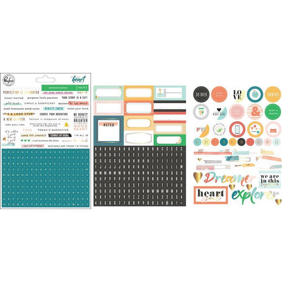 Scrapbooking  Let Your Heart Decide Cardstock Stickers 6