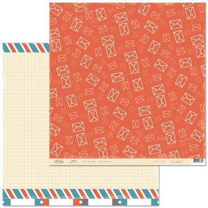 Scrapbooking  Lets Go Missing You Paper 12x12 Paper Collections 12x12