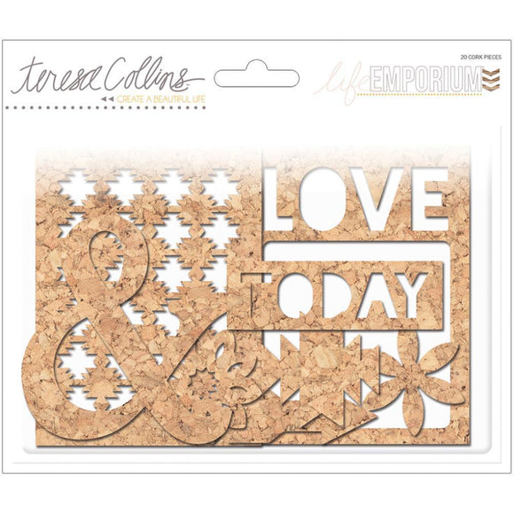 Scrapbooking  Life Emporium Cork Pieces Paper Collections 12x12