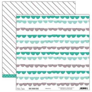 Scrapbooking  Live Laugh Love Pennants Paper 12x12 Paper Collections 12x12