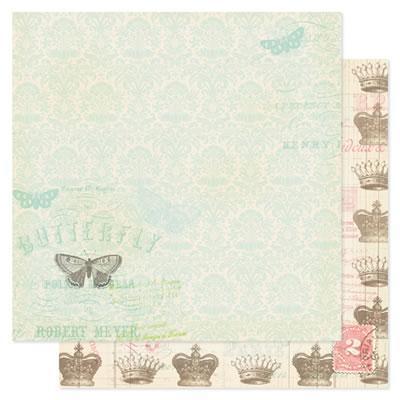 Scrapbooking  London Market Royal Charm Paper Collections 12x12