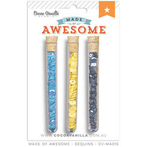 Scrapbooking  Made of Awesome Sequins Pack Paper Collections 12x12