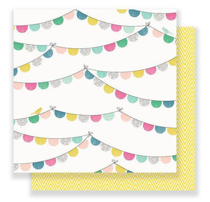 Scrapbooking  Maggie Holmes Bloom Garden Party Paper 12x12 Paper Collections 12x12