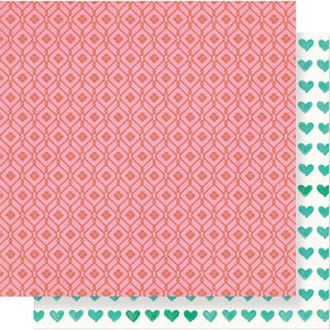 Scrapbooking  Maggie Holmes Flourish Double-Sided Cardstock 12"X12" No:6 Paper Collections 12x12