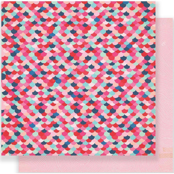 Scrapbooking  Main Squeeze Double-Sided Cardstock Paper 12