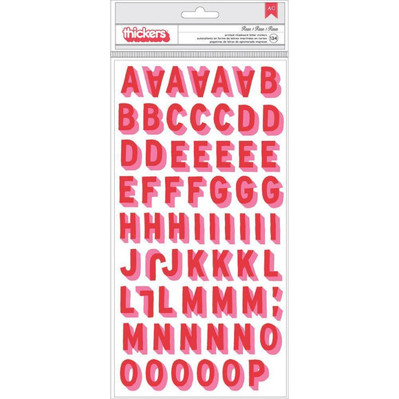 Scrapbooking  Main Squeeze Thickers Chipboard Stickers 5.6