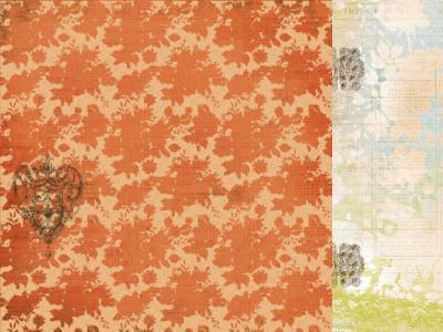 Scrapbooking  Marigold Spice Paper Collections 12x12