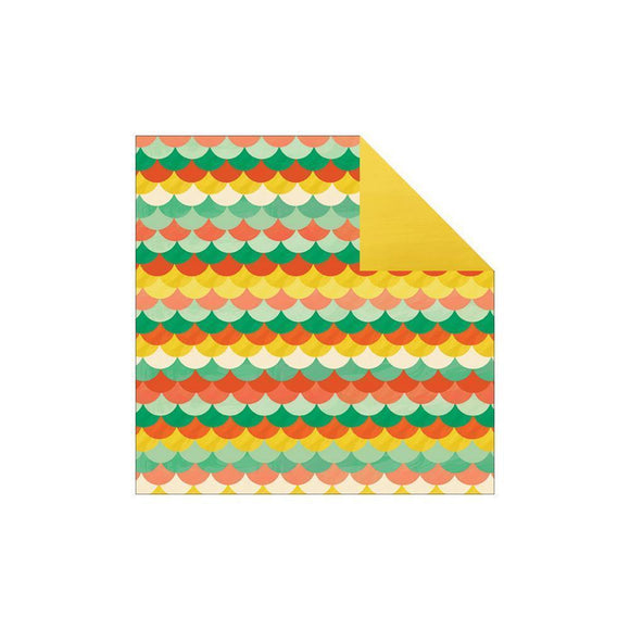 Scrapbooking  Market Street Nob Hill Streamer Paper Paper Collections 12x12