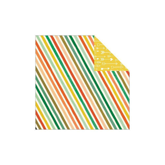 Scrapbooking  Market Street Nob Hill Stripes Paper Paper Collections 12x12