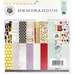 Scrapbooking  Memorandum Paper Pad 6x6 Paper Collections 12x12