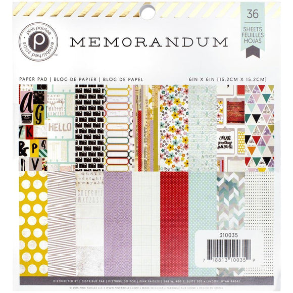Scrapbooking  Memorandum Paper Pad 6x6 Paper Collections 12x12
