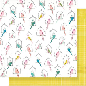Scrapbooking  MH Chasing Dreams - Cheerful Paper 12x12 Paper Collections 12x12