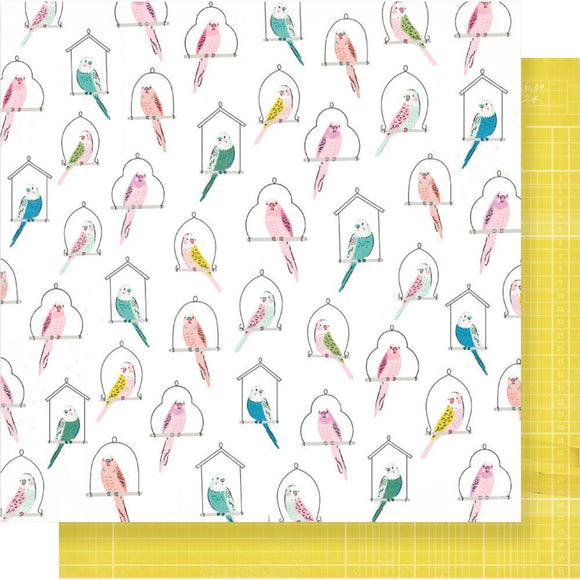 Scrapbooking  MH Chasing Dreams - Cheerful Paper 12x12 Paper Collections 12x12