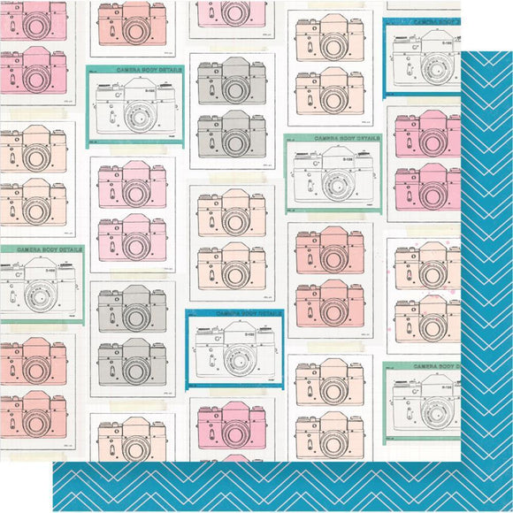 Scrapbooking  MH Chasing Dreams - Memories Paper 12x12 Paper Collections 12x12