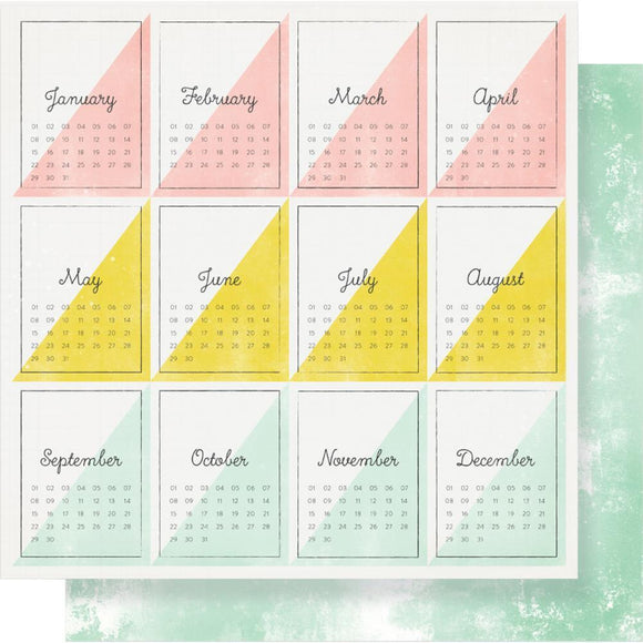 Scrapbooking  MH Chasing Dreams - Moment Paper 12x12 Paper Collections 12x12