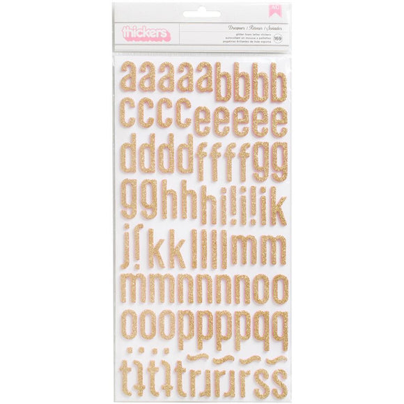 Scrapbooking  MH Chasing Dreams Thickers Stickers 5.5