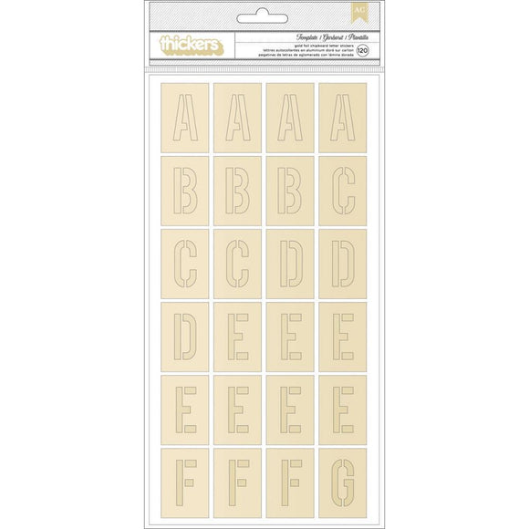 Scrapbooking  MH Chasing Dreams Thickers Stickers 5.5
