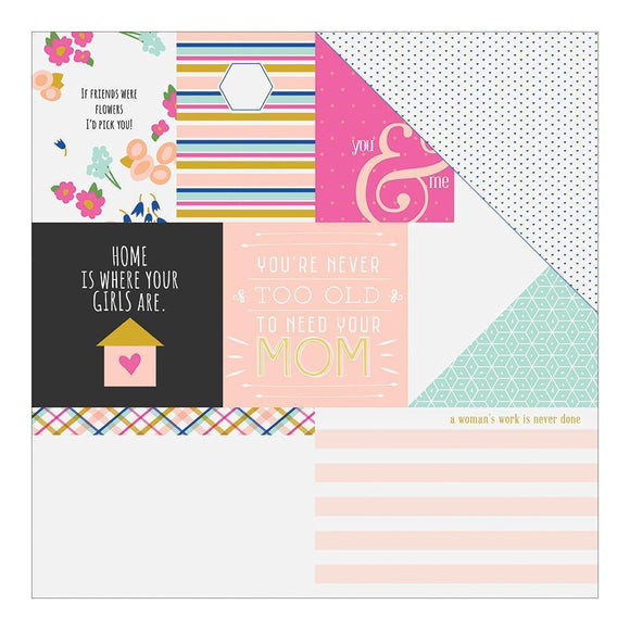 Scrapbooking  Millie & June So Pretty Paper 12x12 Paper Collections 12x12