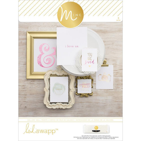 Scrapbooking  Minc 5th Avenue Gallery Prints 6/Pkg Paper Collections 12x12