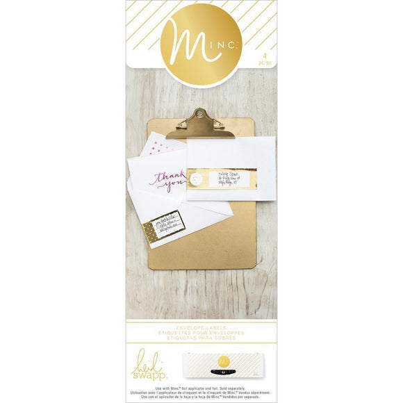 Scrapbooking  Minc Envelope Labels 4/Pkg Paper Collections 12x12