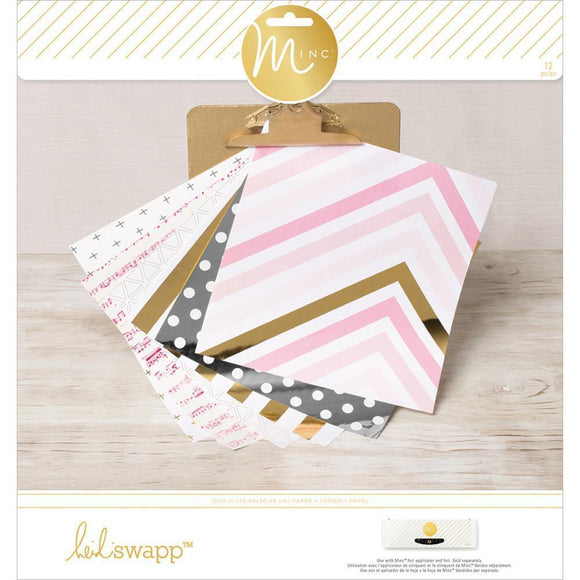 Scrapbooking  Minc Paper Signature Pack 12