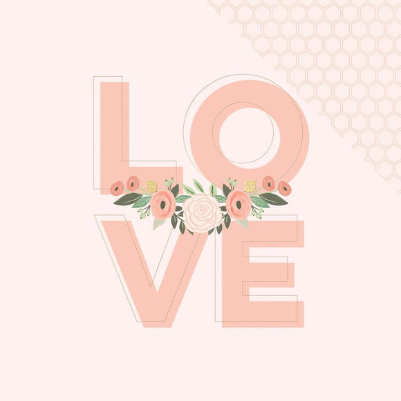 Scrapbooking  My Minds Eye Bliss Gold Foiled Double-Sided Cardstock 12