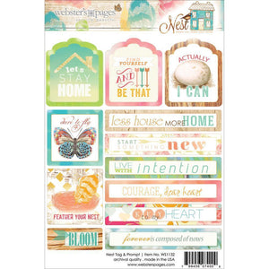 Scrapbooking  Nest Tags and Prompts Paper Collections 12x12