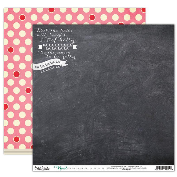 Scrapbooking  Noel Fa La La La La Paper Paper Collections 12x12